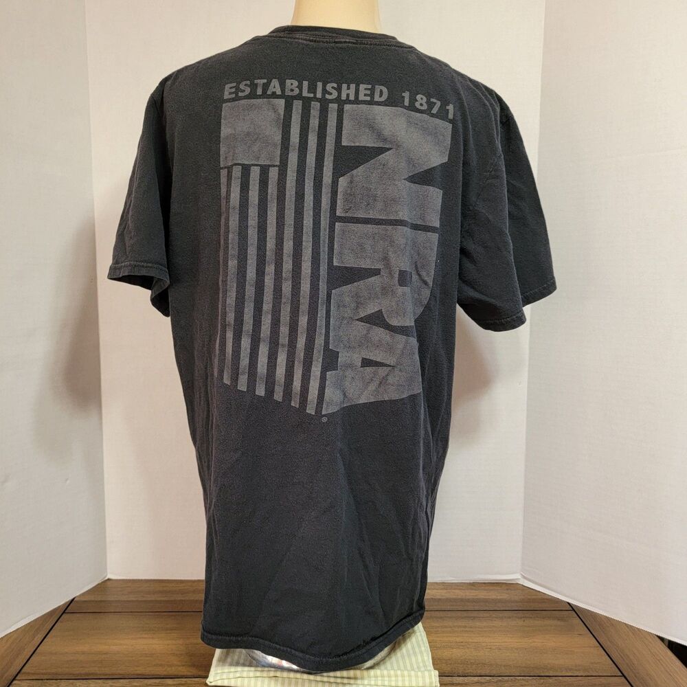 NRA Graphic SS Unisex Tee "Established 1871" Black